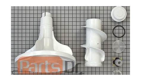 Home & Garden 63580 WHIRLPOOL WASHER AGITATOR PART # 285565 Major