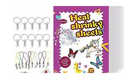 WINMIU Shrinky Dink Sheets Clear - 32 Pcs DIY Shrinky Art Paper Kits for Kids, 696571958514 | eBay