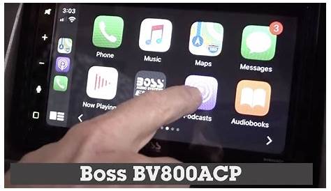 Boss BV800ACP Display and Controls Demo | Crutchfield Video - YouTube