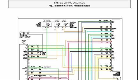 2001 chevy impala radio wiring diagram