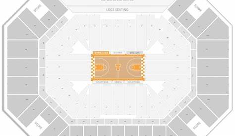 seating chart thompson boling arena