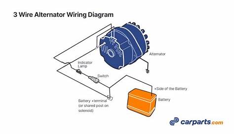 gm 3 wire alternator wiring diagram
