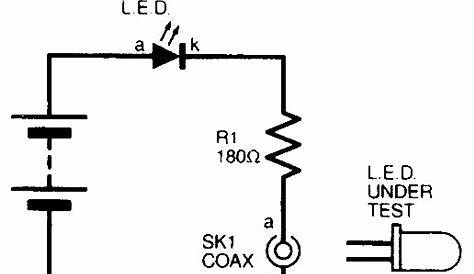 led tester circuit diagram