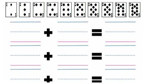 dot.dot.dot. ellipsis required: Teacher Tuesday: Playing Card Addition