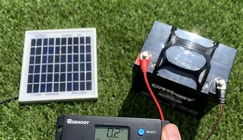 Will a 5W Solar Panel Charge a 12V Battery? - Footprint Hero