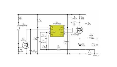 buck and boost converter circuit diagram