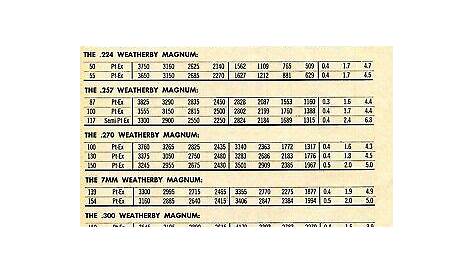 weatherby 30-378 ballistics chart