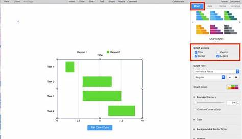 gantt chart mac numbers