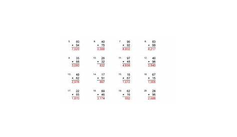 How To Multiply 2 Digit Numbers With Regrouping