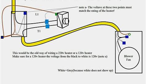 Baseboard Heater Wiring Diagram - Wiring Diagram