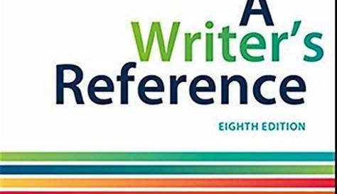 A+Writer's+Reference+8th+edition+(E-book+,+PDF+) The+book+is+a+PDF