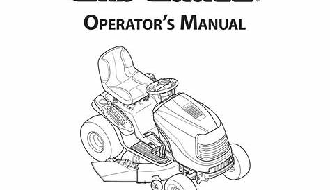 CUB CADET LT1042 OPERATOR'S MANUAL Pdf Download | ManualsLib