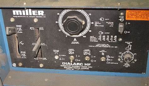 miller dialarc 250 ac/dc welder parts