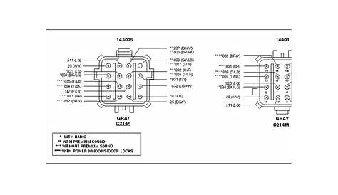I need a wiring diagram for the radio on a 1996 Ford Windstar
