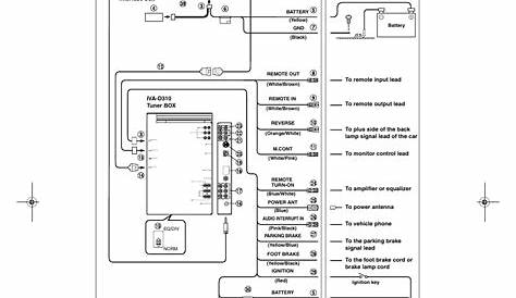 Alpine Era G320 Wiring Diagram