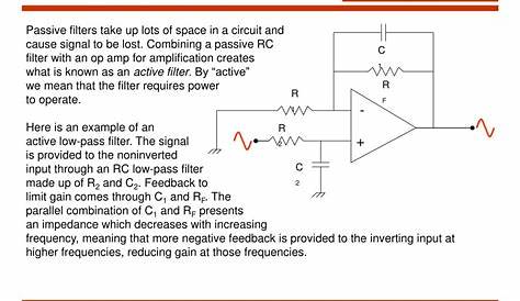 active low pass filter schematic