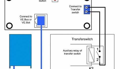 electrical transfer switch diagram