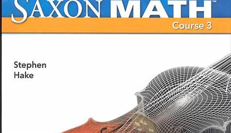 saxon math course 1 pdf