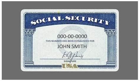 social security card template pdf free