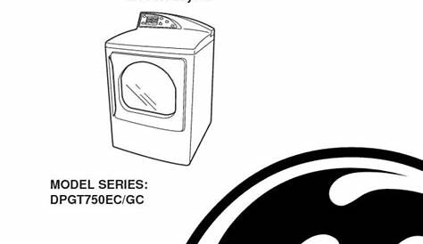 GE Harmony Dryer Service Manual - ApplianceAssistant.com