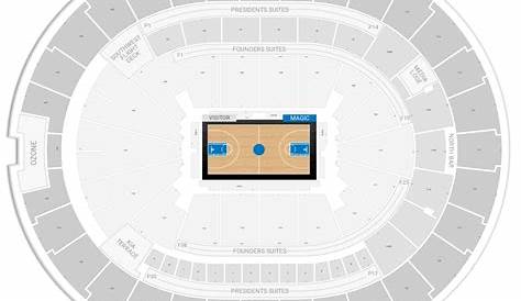 Orlando Magic Seating Guide - Amway Center - RateYourSeats.com
