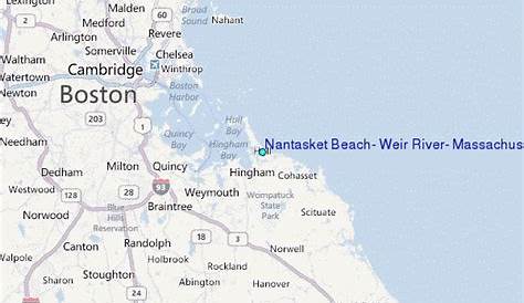 Nantasket Beach, Weir River, Massachusetts Tide Station Location Guide