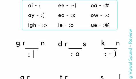long vowel sounds worksheets