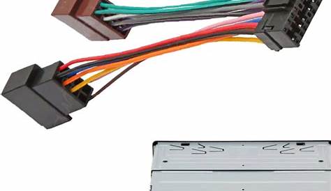 sony car stereo wiring harness