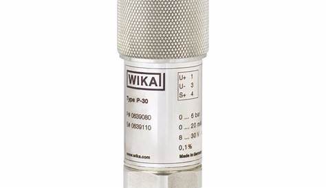 WIKA P-30 Pressure Transmitter: Built to Meet Exacting Standards in a