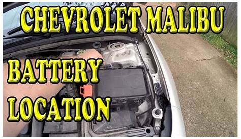 2019 chevy malibu auxiliary battery location