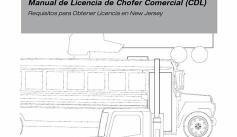 cdl manual espanol pdf