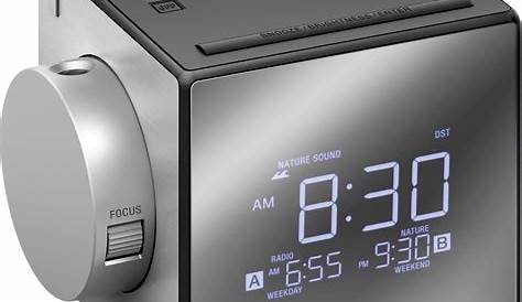 Sony ICF-C1PJ Alarm Clock Radio with Time Projection ICFC1PJ B&H
