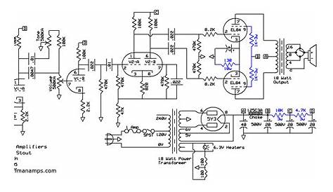 el34 tube amplifier schematic