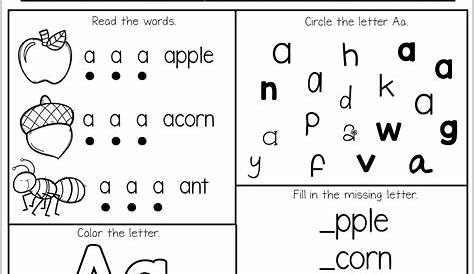 Alphabet Review Worksheets For Preschool | AlphabetWorksheetsFree.com