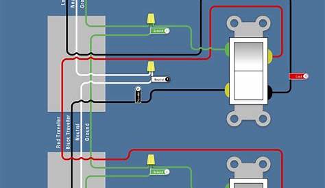 4 way dimmer switch wiring diagram