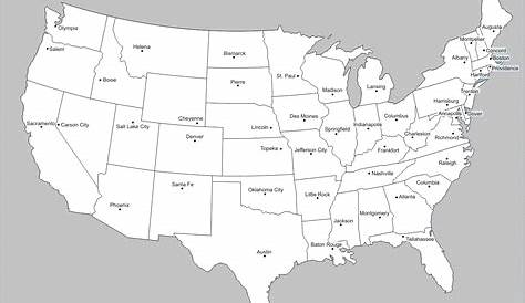 Blank US Map | United States Blank Map | United States Maps