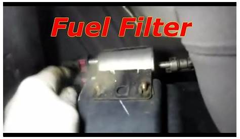 explorer fuel filter location