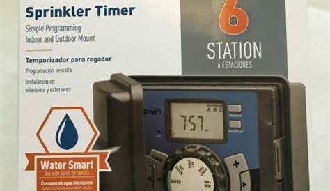 Orbit 6-station Indoor/outdoor Sprinkler Timer Model 27896 tillescenter
