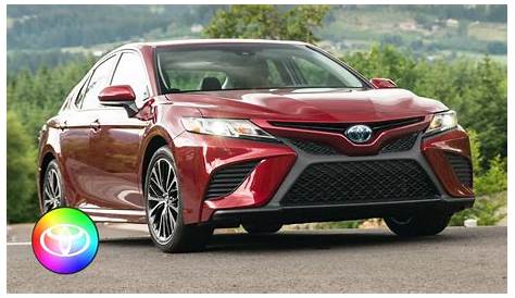 2019 toyota camry colors