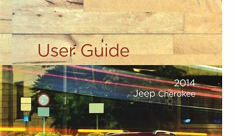 JEEP 2014 CHEROKEE USER MANUAL Pdf Download | ManualsLib