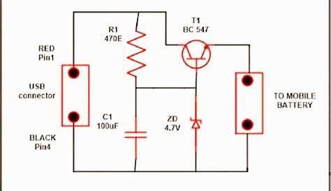Wireless Charger Circuit - Circuit Diagram Images in 2020 | Mobile