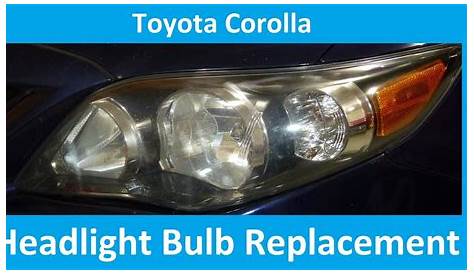 replace toyota corolla brake light bulb