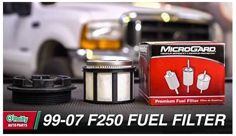 How To: Change the Fuel Filter on a 1999 to 2003 Ford F250 Fuel Filter