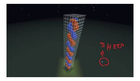 Double Helix Spiral Minecraft Map