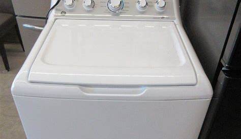 White GE Deep Fill Clothes Washer