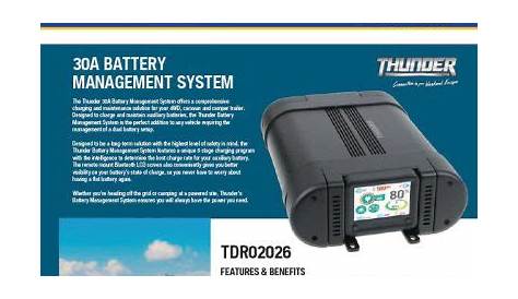 Thunder 30A Battery Management System | NAPA Auto Parts