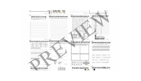 White House Activity Packet and Worksheets by KP Classroom | TPT