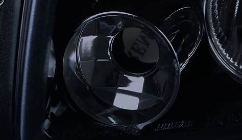 For 2008-2010 Scion xB Glossy Black Smoke Halo Projector Headlights w