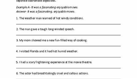 worksheets for year 7 english