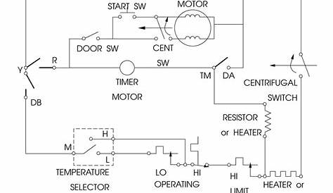 ge dryer electrical schematic